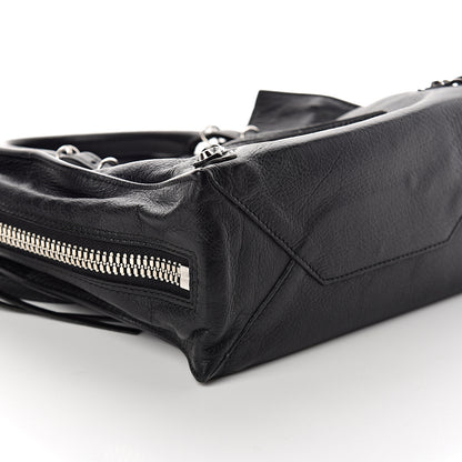 Balenciaga Calfskin Papier Mini A4 Tote Black 6 of 7