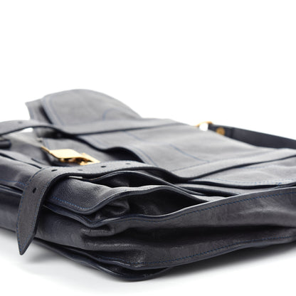 Proenza Schouler Lambskin Large PS1 Satchel Midnight 10 of 10