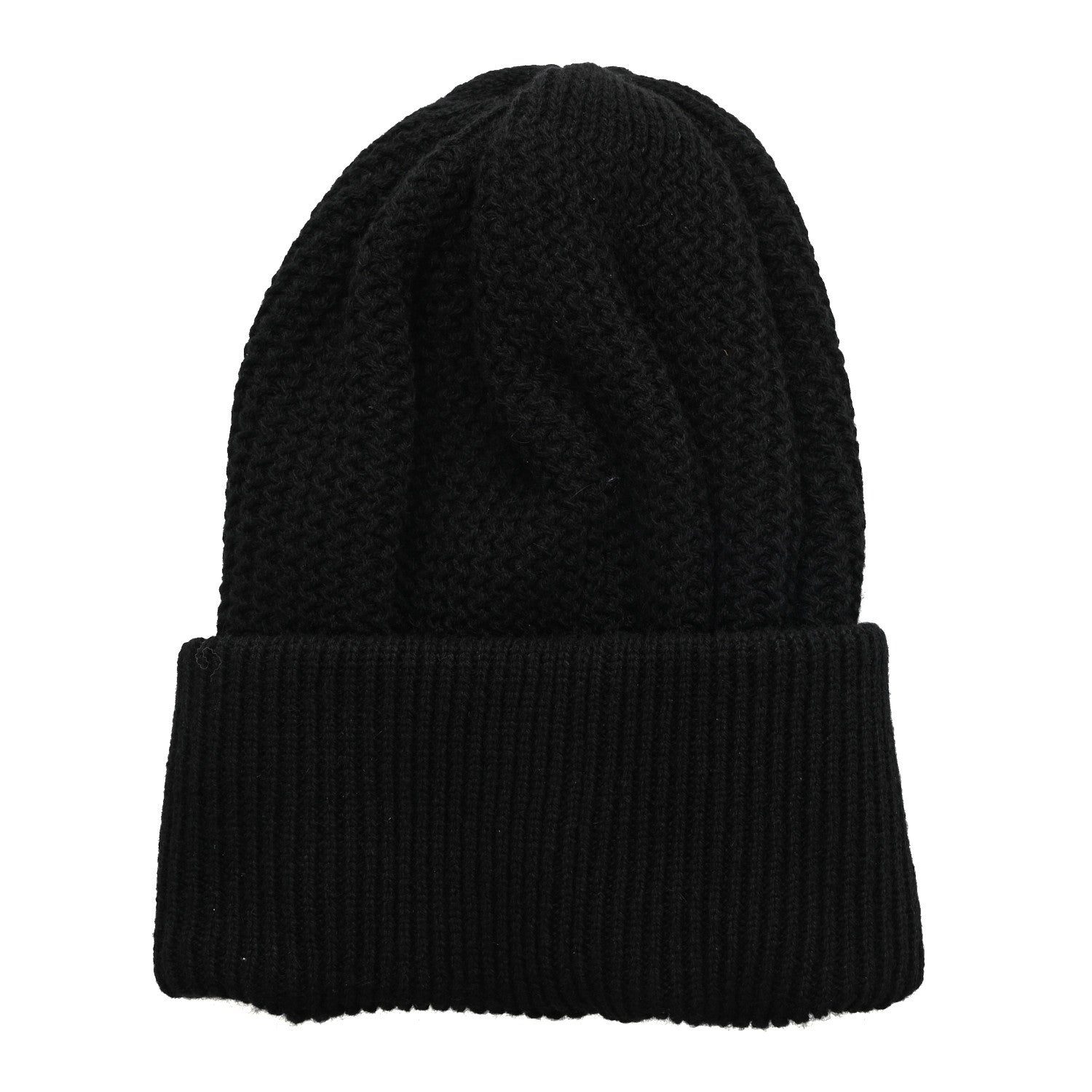 Chanel Cashmere Sequin Logo Beanie Hat Black Gold 3 of 5