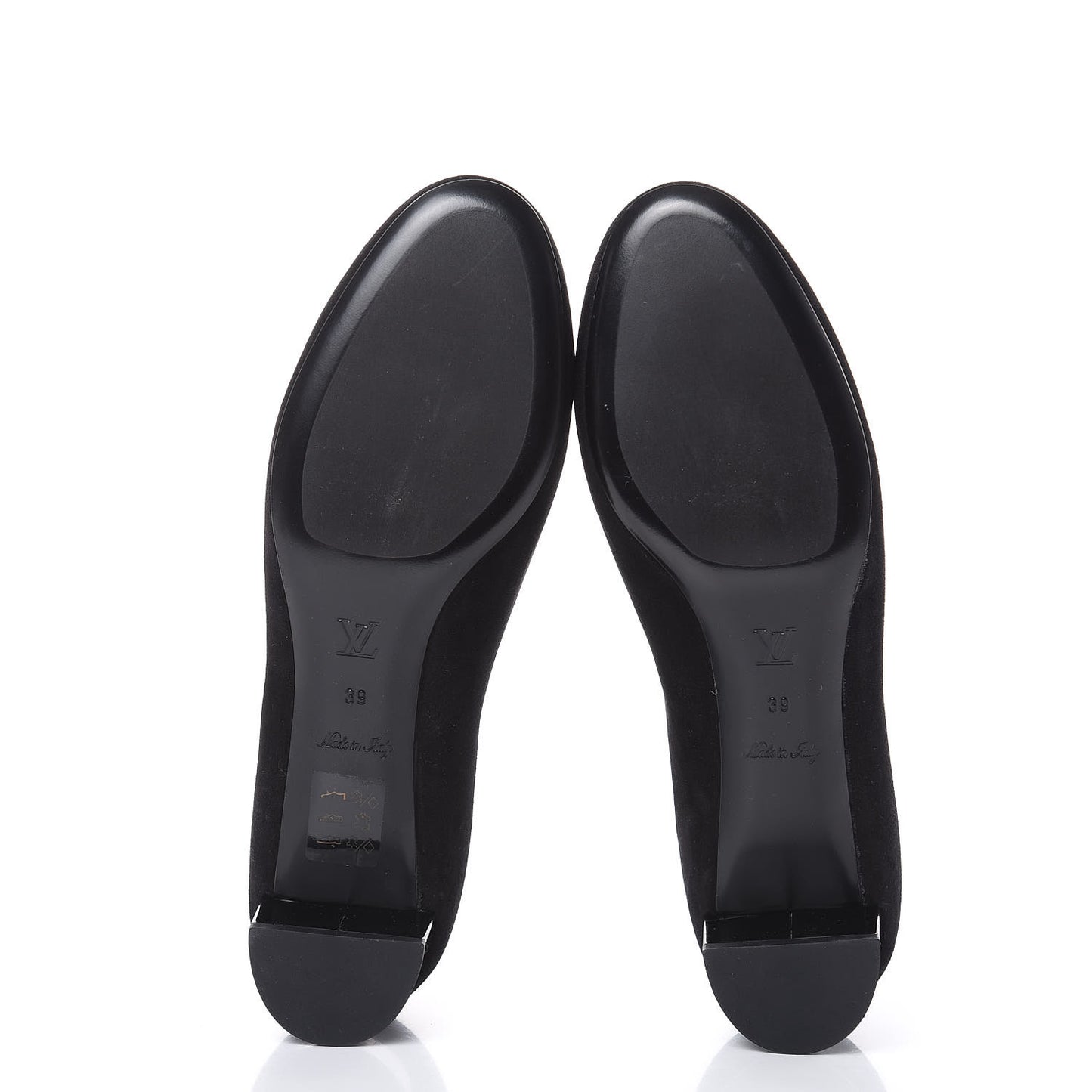 Suede Uniformes Pump 39 Black