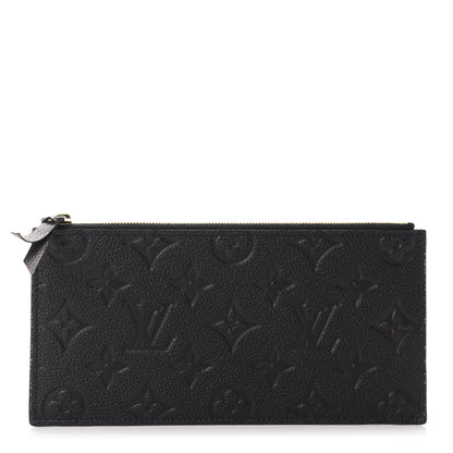 Louis Vuitton Empreinte Felicie Chain Wallet Zippered Insert Black 1 of 8