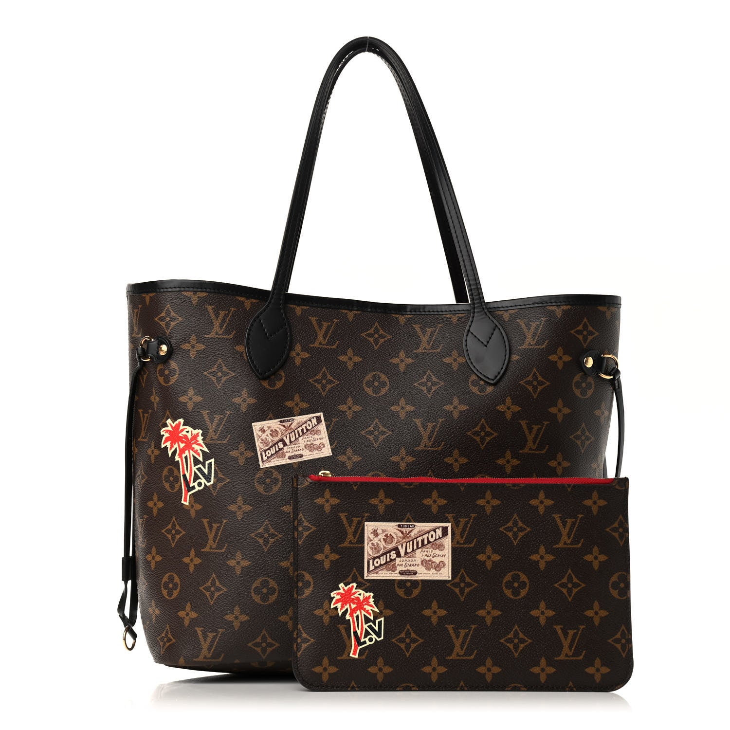 Louis Vuitton Monogram My LV World Tour Neverfull MM 1 of 9