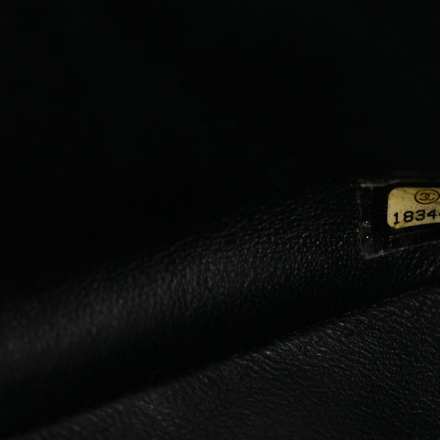 Patent Calfskin Quilted Mini Square Flap Black