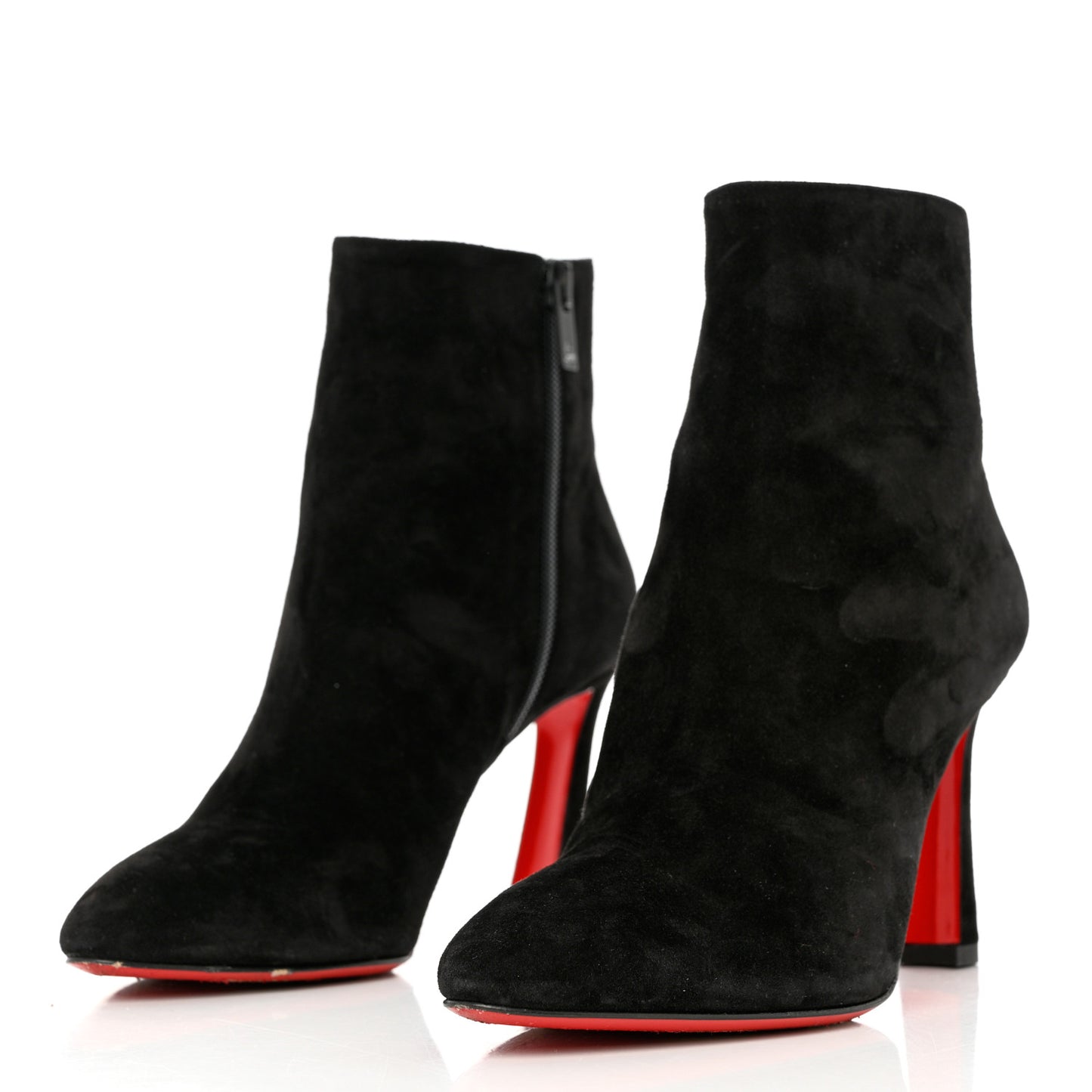 Suede So Eleonor Ankle Booties 36.5 Black