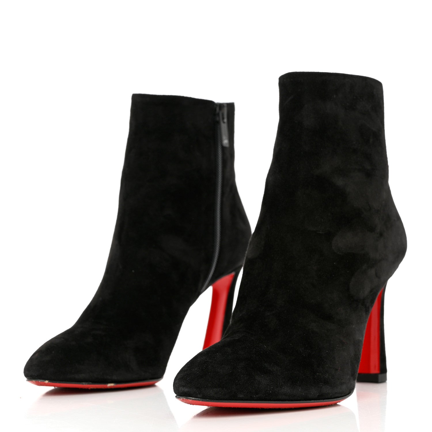 Christian Louboutin Suede So Eleonor Ankle Booties 36.5 Black 3 of 11