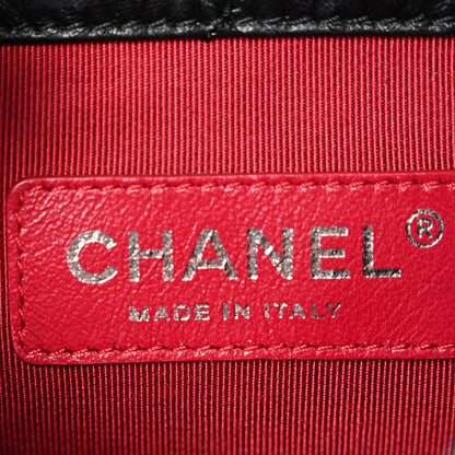Chanel Aged Calfskin Quilted Small Gabrielle Backpack Black 6 of 9