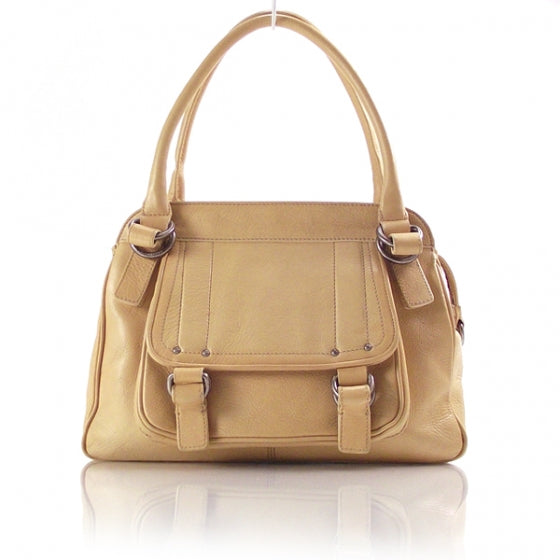 Leather Field Bag Tan