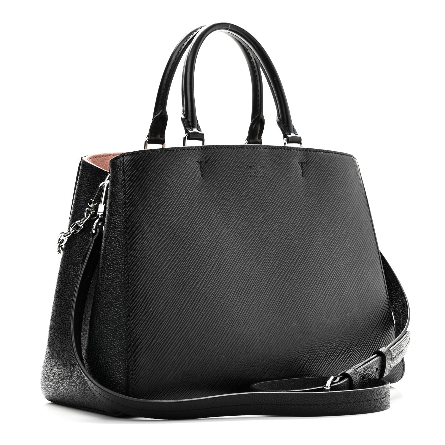 Louis Vuitton Epi Marelle Tote MM Black 3 of 9