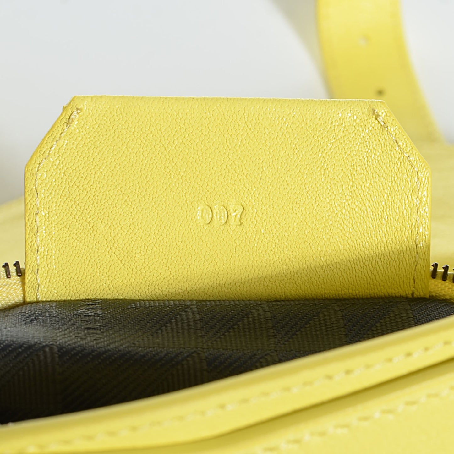 Lambskin PS1 Pochette Clutch Lemon