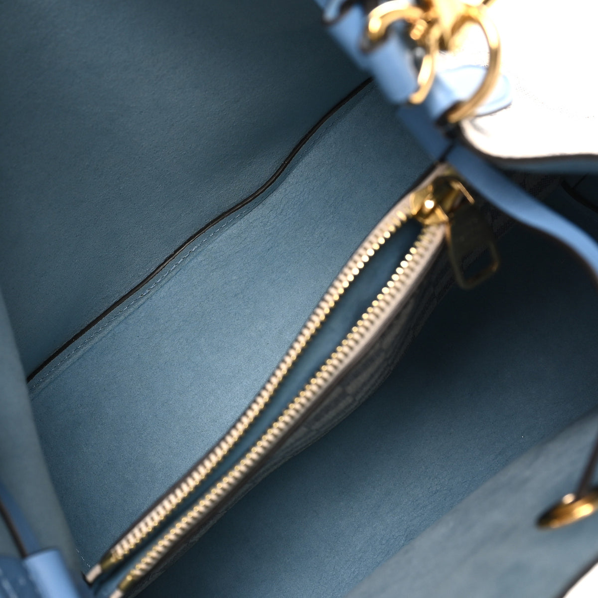 Damier Azur Neonoe MM Bleuet