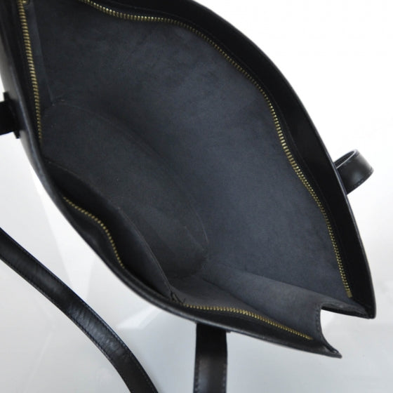 Epi Saint Jacques PM Long Straps Black