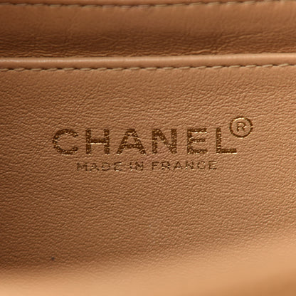 Chanel Caviar Quilted Jumbo Single Flap Beige 6 of 9