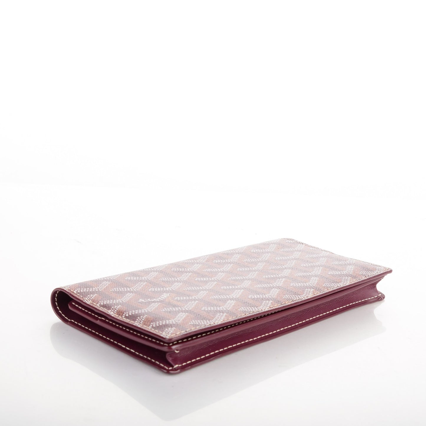 Goyardine Richelieu Wallet Burgundy