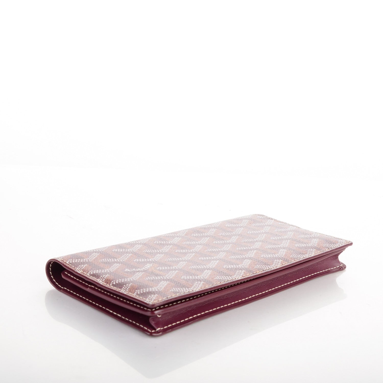 Goyard Goyardine Richelieu Wallet Burgundy 4 of 7