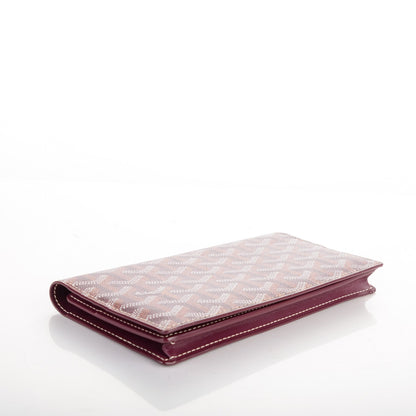 Goyard Goyardine Richelieu Wallet Burgundy 4 of 7