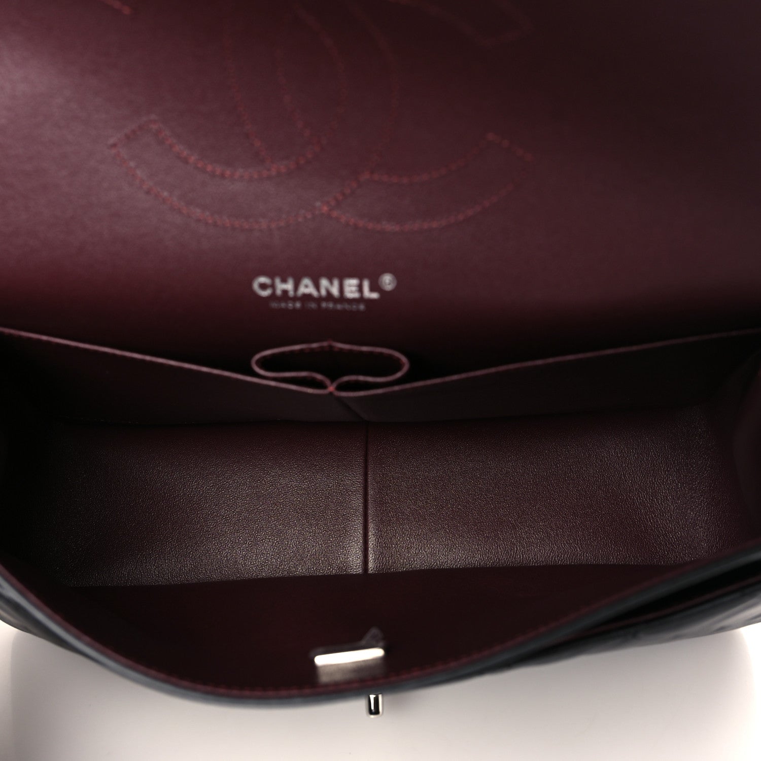 Chanel Lambskin Quilted Jumbo Double Flap Black 4 of 9