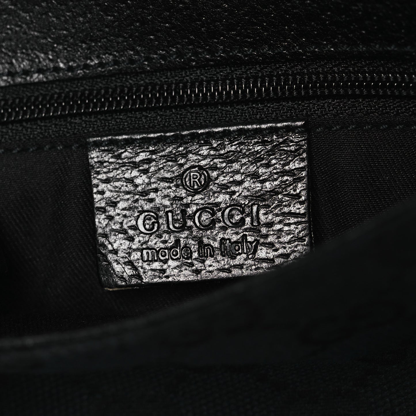 GG Monogram Web Buckle Belt Bag Black