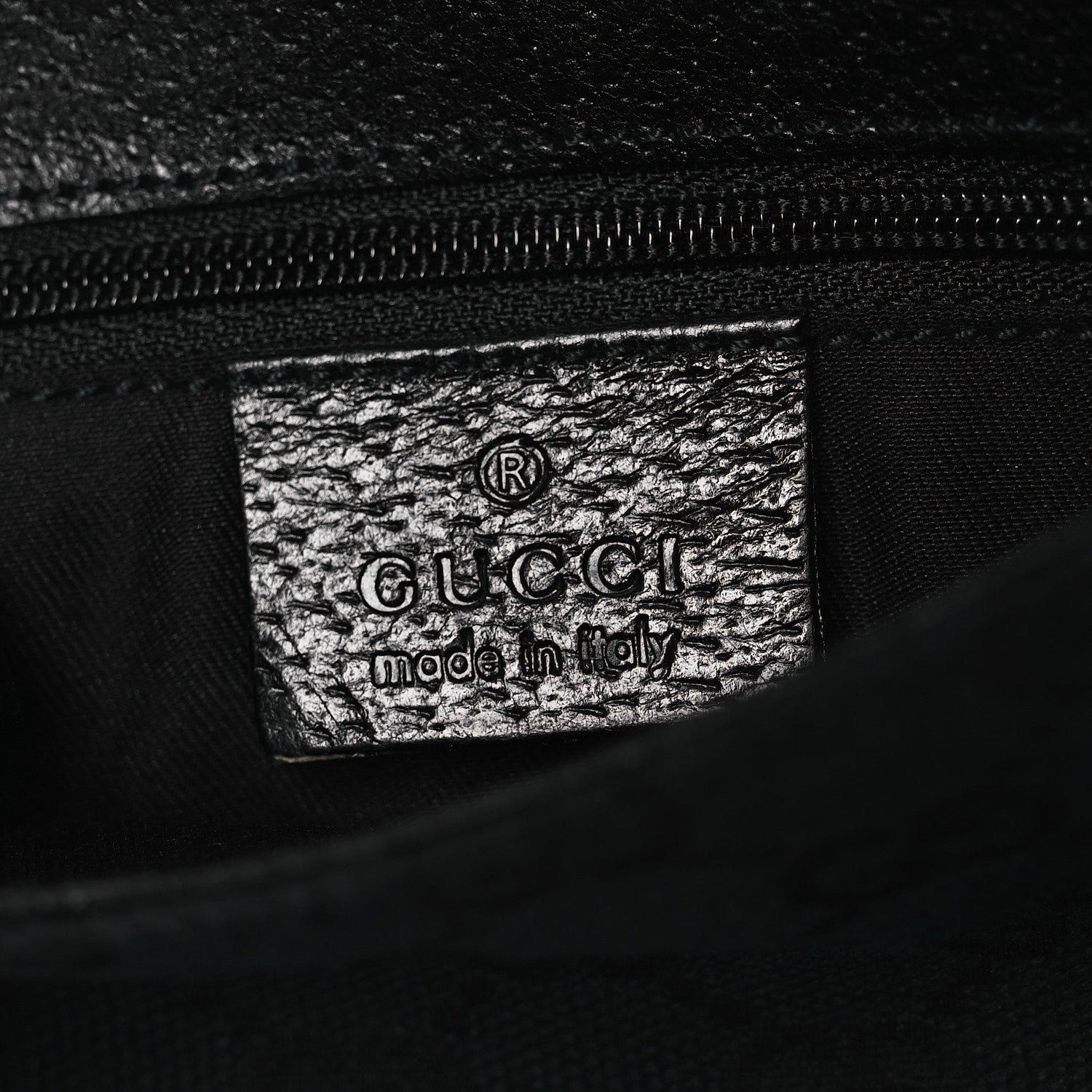 Gucci GG Monogram Web Buckle Belt Bag Black 6 of 11