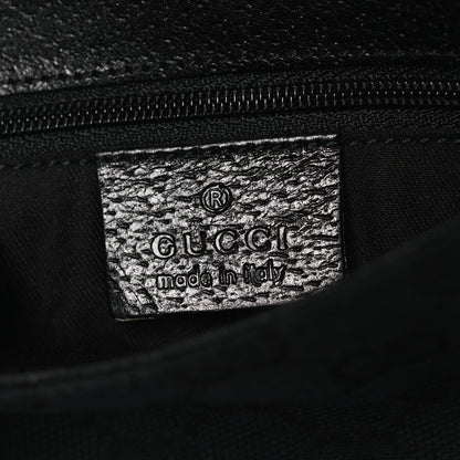 Gucci GG Monogram Web Buckle Belt Bag Black 6 of 11