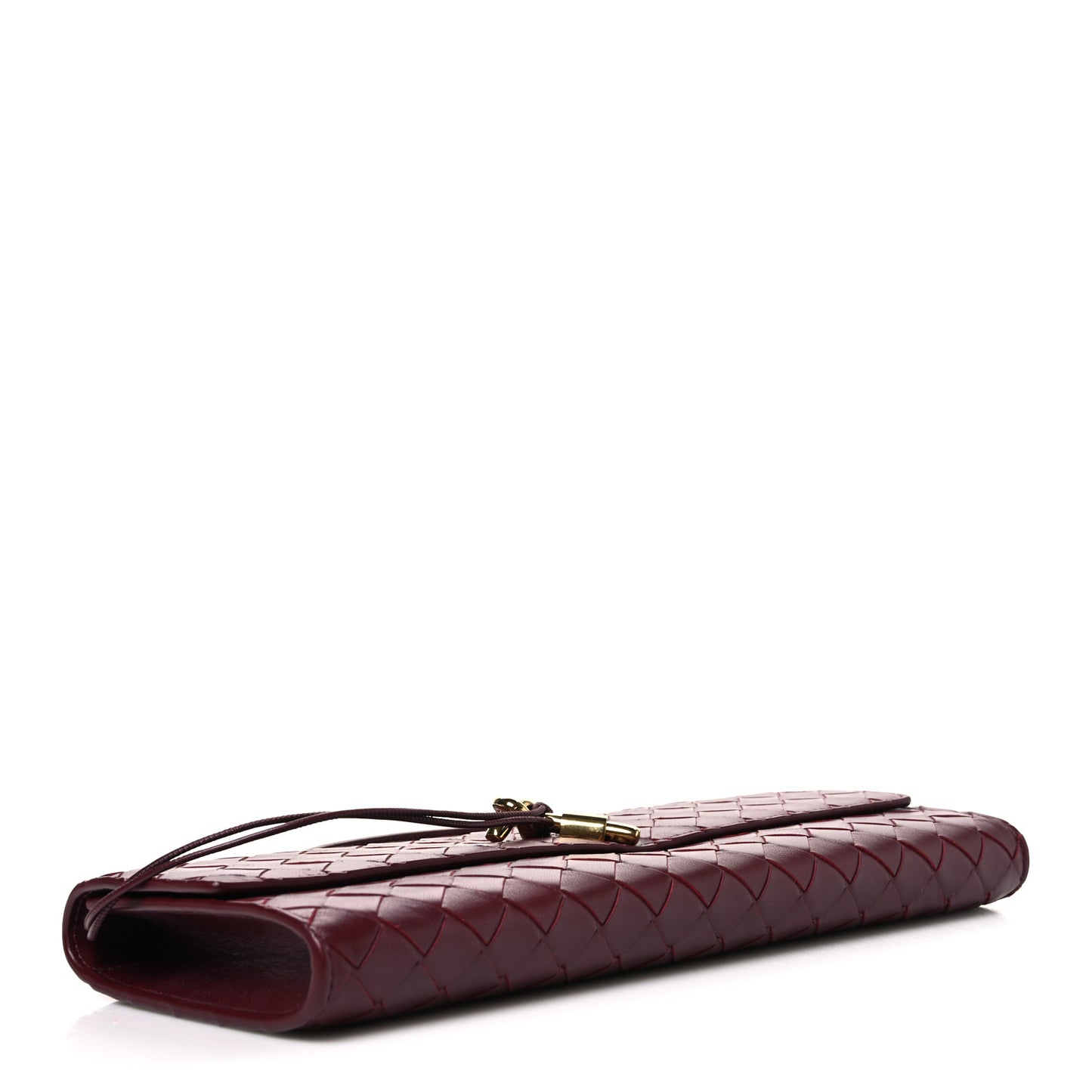 Nappa Intrecciato Long Andiamo Top Handle Clutch Barolo