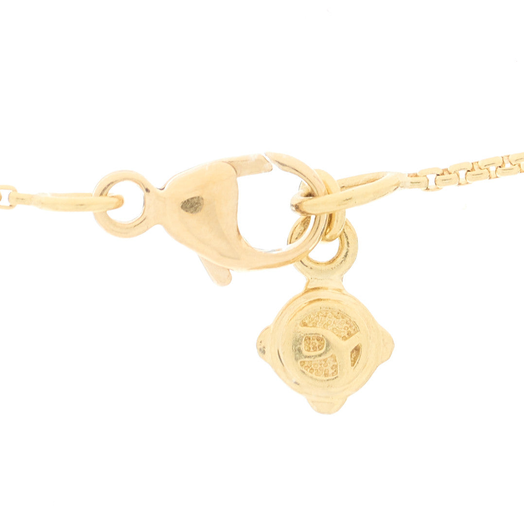 David Yurman 18K Yellow White Gold Diamond Champagne Citrine 10mm Cable Wrap Necklace 3 of 6
