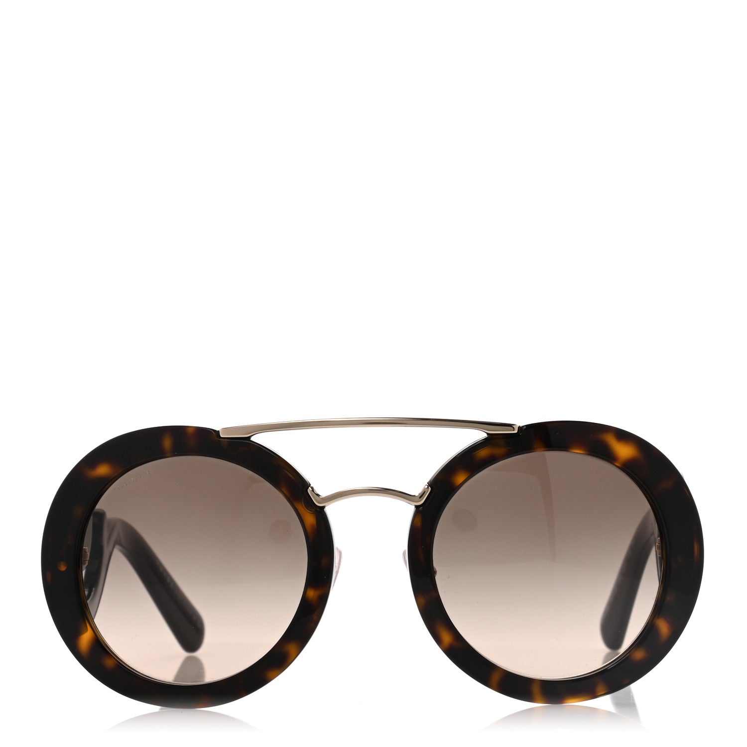 Prada Baroque Sunglasses SPR 13S Havana 2 of 8