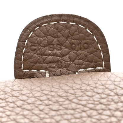 Hermes Taurillon Clemence Evelyne III PM Etoupe 7 of 11