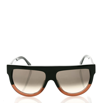Celine Shadow Sunglasses CL 41026/S Green Brown 2 of 7