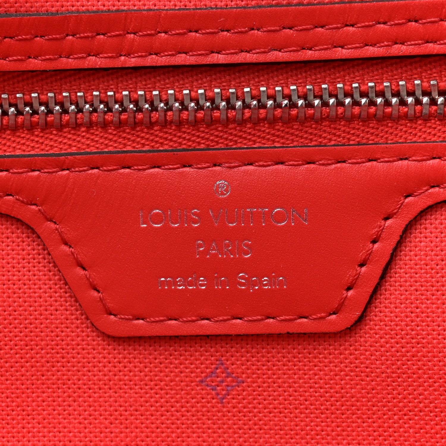 Louis Vuitton Monogram Escale Neverfull MM Rouge 7 of 12