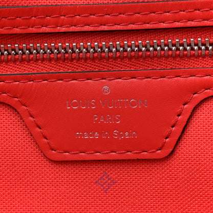 Louis Vuitton Monogram Escale Neverfull MM Rouge 7 of 12