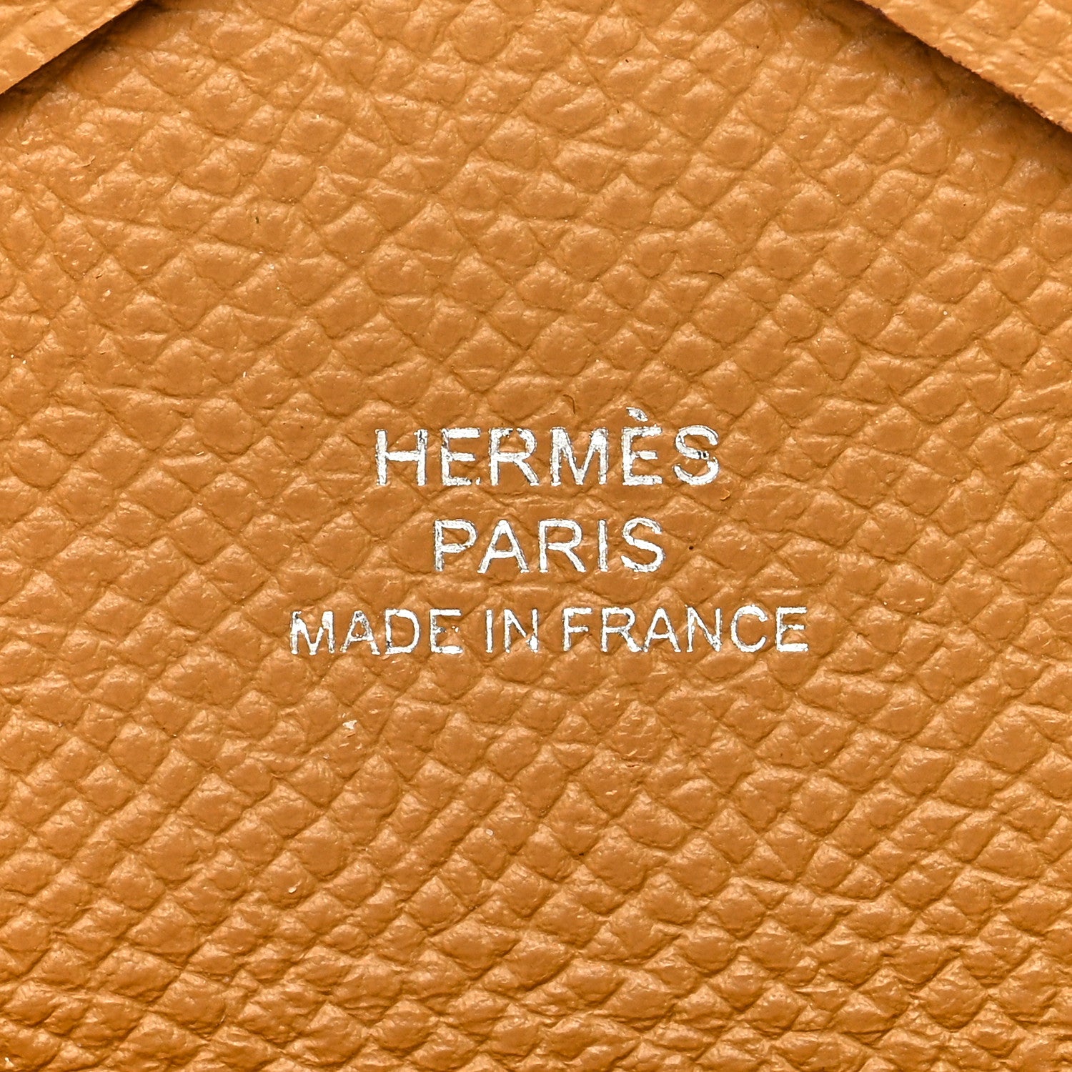 Hermes Epsom Calvi Duo Card Case Biscuit 6 of 6