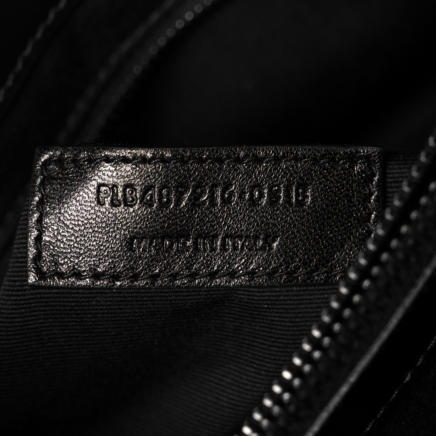 Calfskin Y Quilted Monogram Medium Loulou Chain Satchel Black