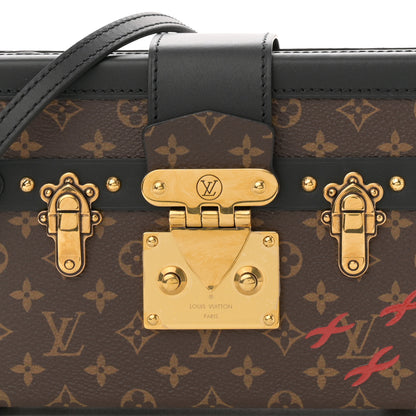 Louis Vuitton Monogram Petite Malle Black 7 of 11