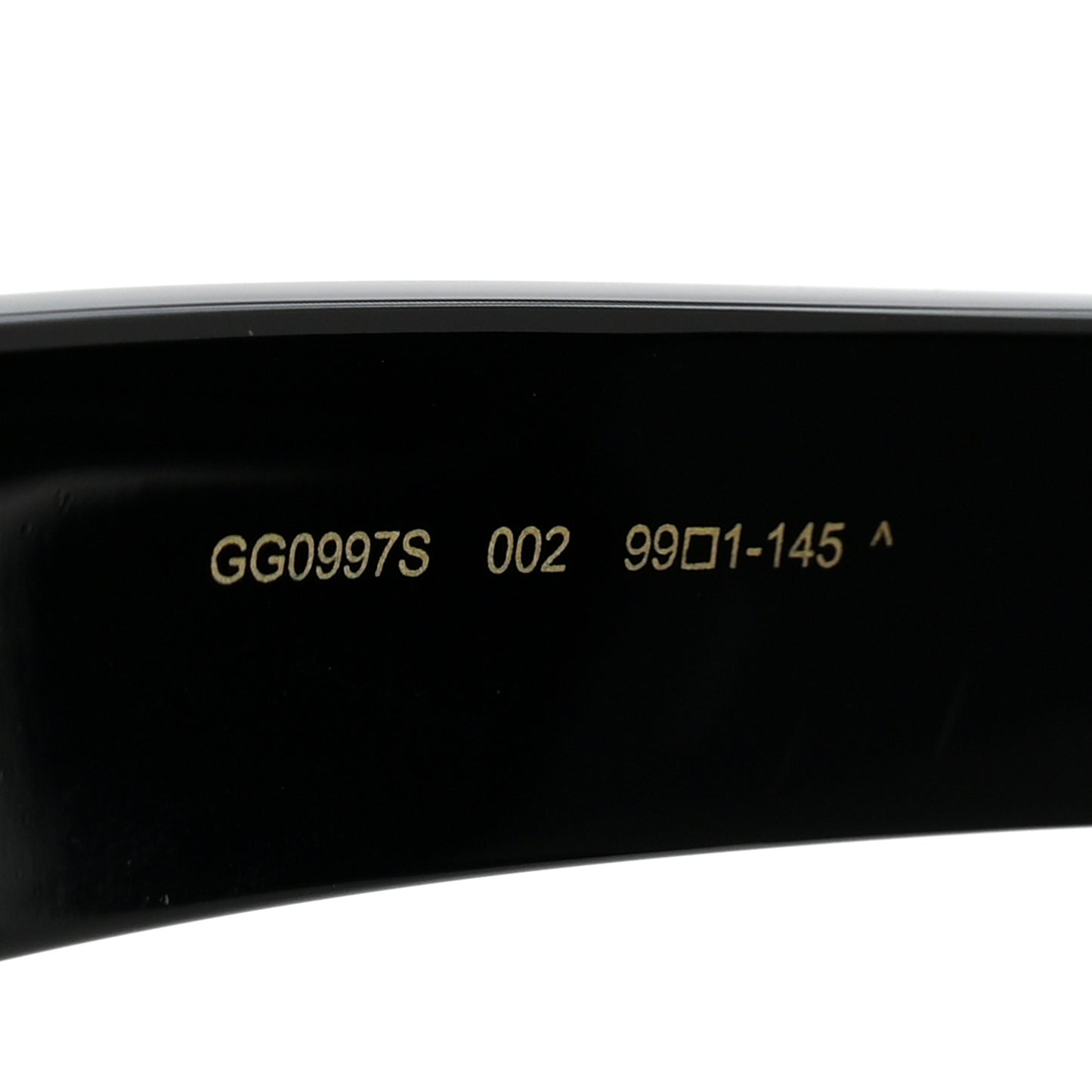 Acetate Mask Frame GG0997S Sunglasses Black