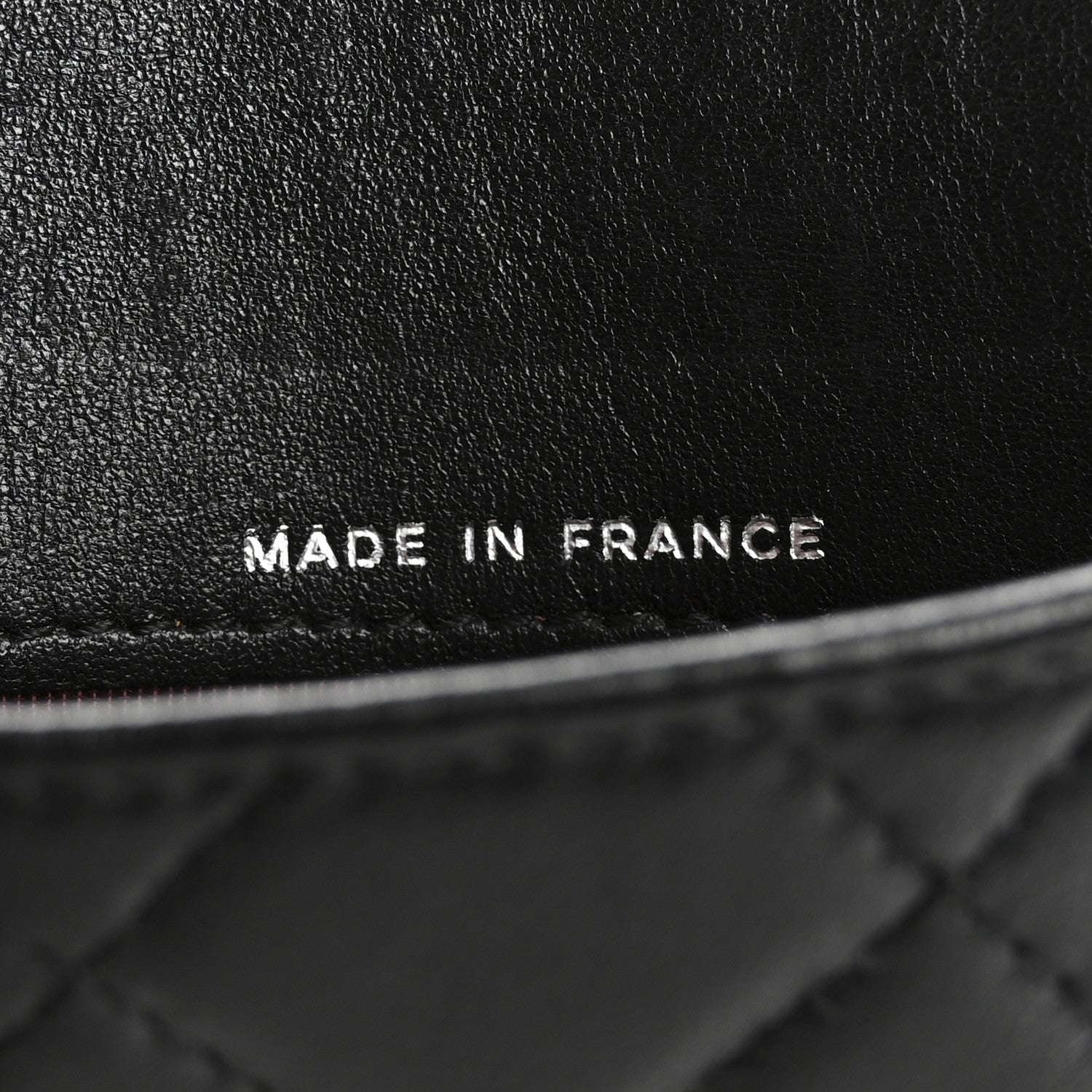 Chanel Lambskin Quilted Medium Flap Wallet Black 7 of 14