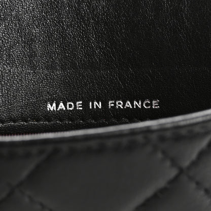 Chanel Lambskin Quilted Medium Flap Wallet Black 7 of 14