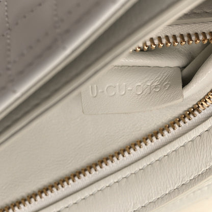 Celine Calfskin Quilted Medium C Bag White 7 of 12