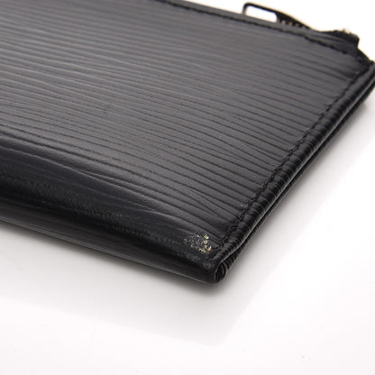 Louis Vuitton Epi Coin Purse Black 8 of 20