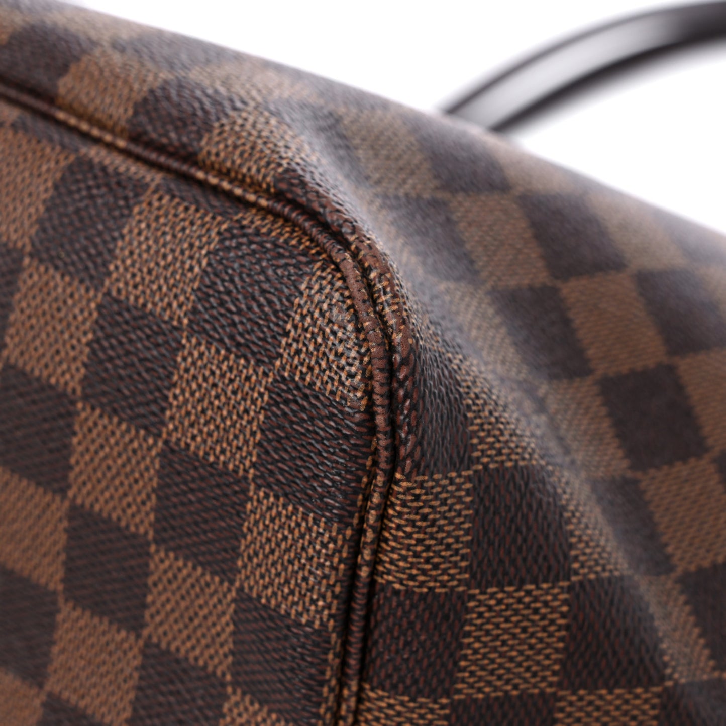 Damier Ebene Neo Neverfull MM Rose Ballerine