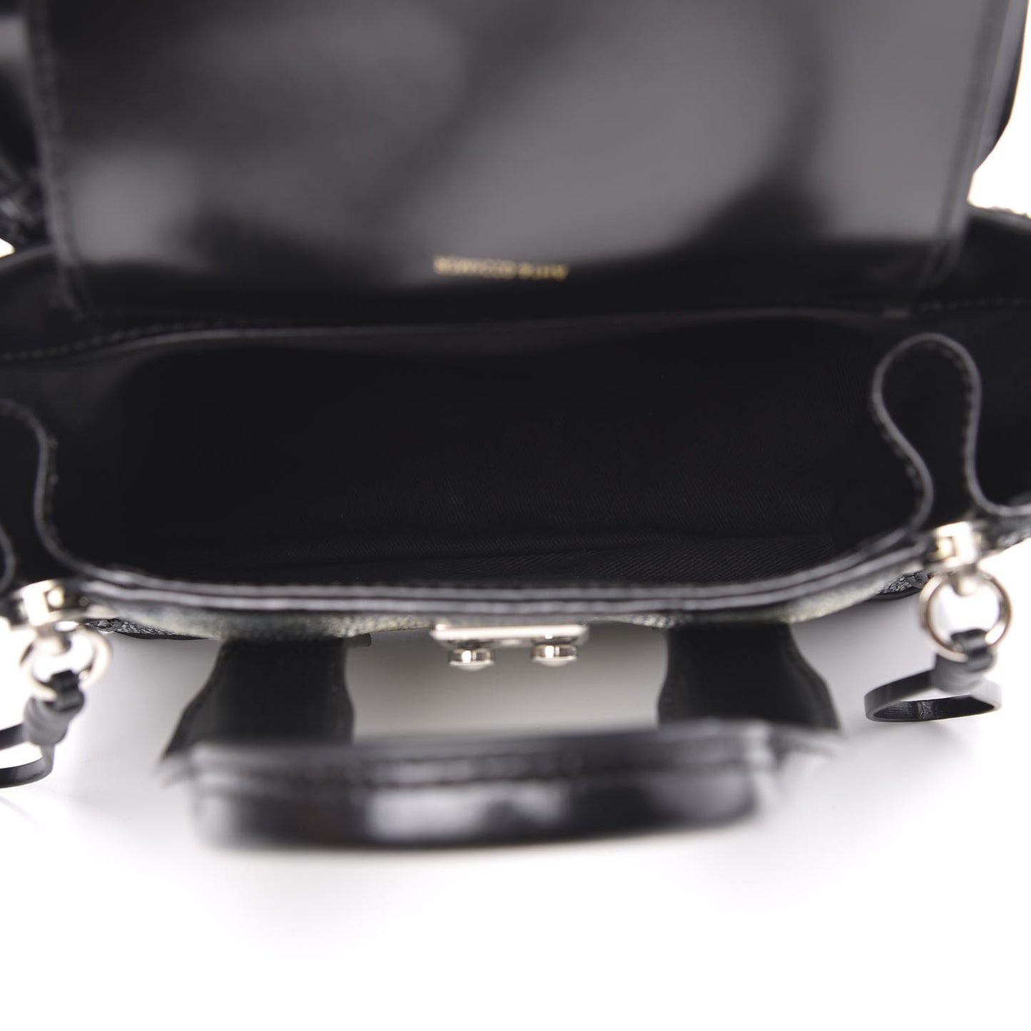 3.1 Smooth Calfskin Stingray Mini Pashli Satchel Black