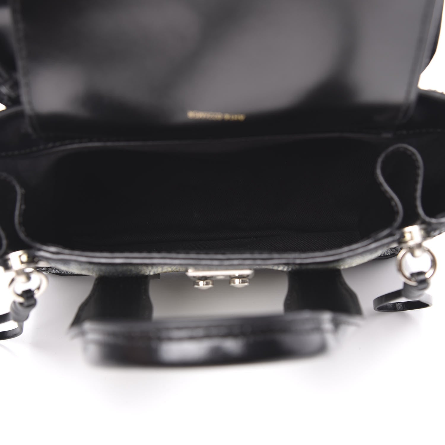 3.1 Phillip Lim 3.1 Smooth Calfskin Stingray Mini Pashli Satchel Black 5 of 11