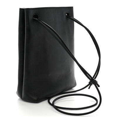 Loewe Smooth Calfskin Pebble Pouch  Black 3 of 10