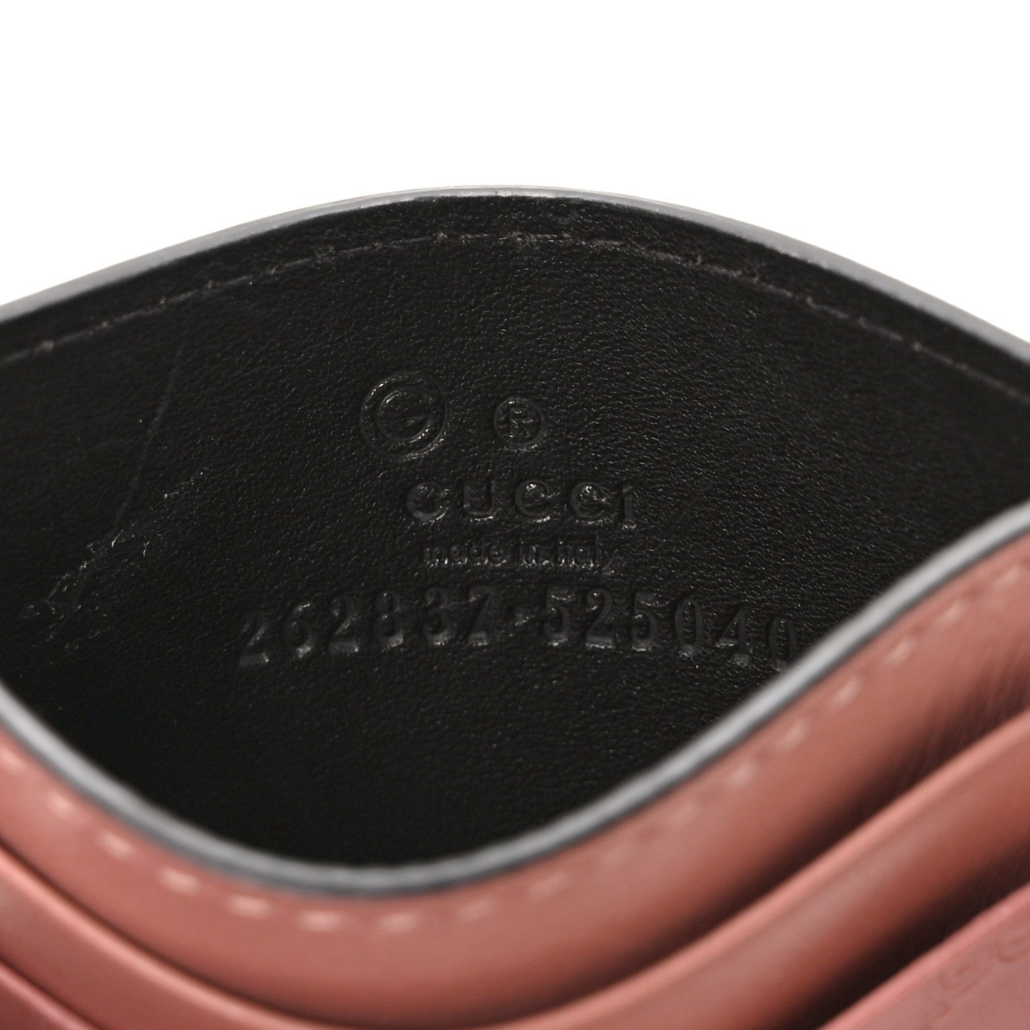 Gucci Microguccissima Card Holder Soft Pink 6 of 7