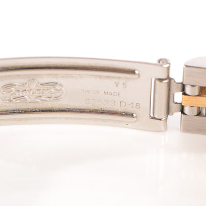 Rolex Stainless Steel 18K Yellow Gold 26mm Oyster Perpetual Datejust Watch Champagne 79173 7 of 9