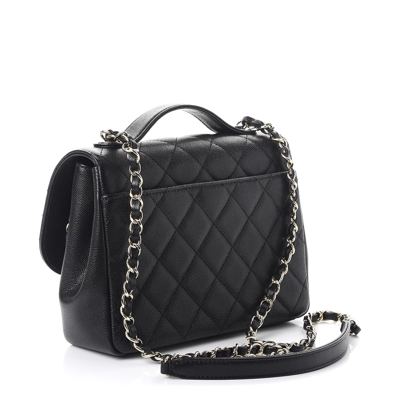 Chanel Caviar Quilted Medium Business Affinity Flap Black 3 of 8