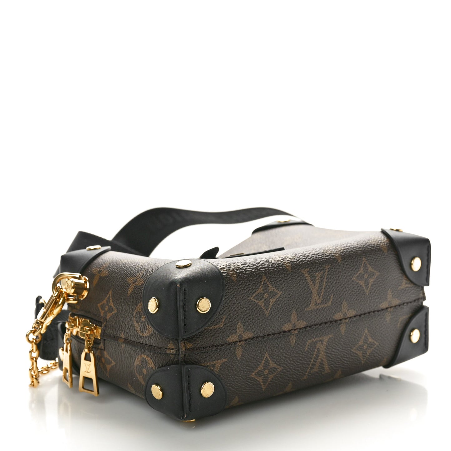 Monogram Petite Malle Souple Black