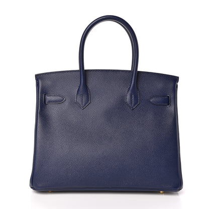 Hermes Epsom Birkin 30 Bleu Saphir 3 of 30