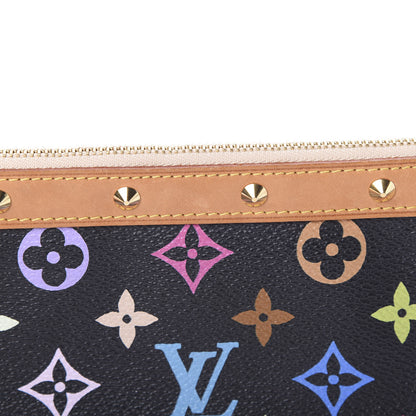 Louis Vuitton Monogram Multicolor Pochette Accessories Black 13 of 13