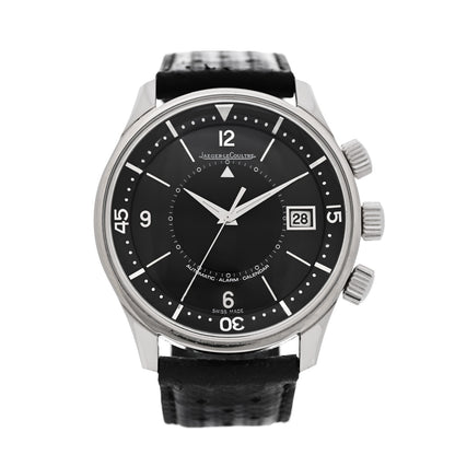 Jaeger-LeCoultre Platinum Calfskin 42mm Tribute To Polaris Automatic Watch Black 190.6.96 1 of 8