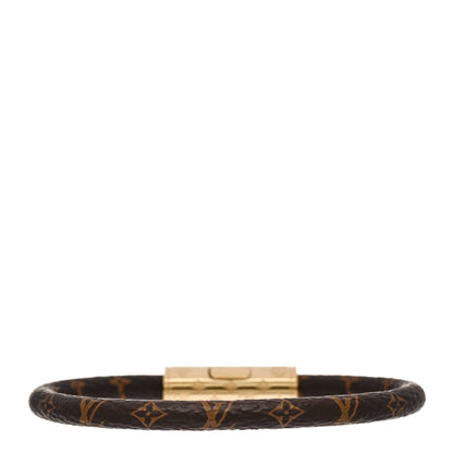 Louis Vuitton Monogram Crystal LV Push Bracelet 17 3 of 5